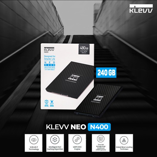 Ssd Klevv Neo N400 240Gb Original Product Bergaransi 3 Tahun