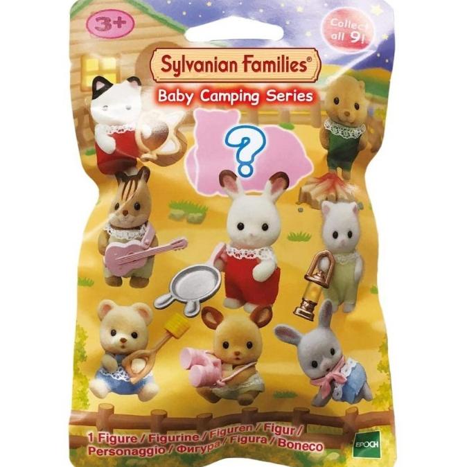 SYLVANIAN FAMILIES Baby Camping Series- Miniature Boneka Karakter