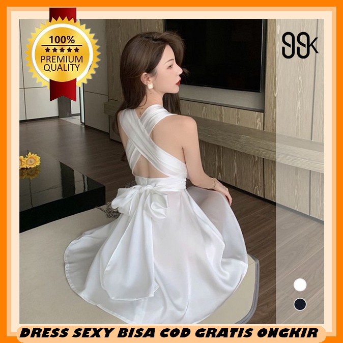 Pakaian Wanitaa Kekinian Korea Mini Dreas Murah Dress Korean Style Pendek Untuk Jalan Jalan Dress Wa