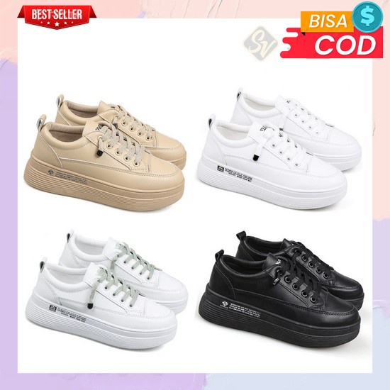 Kekinian Terbaru Sepatu Sneaker Wanita Import Sr Waita Termurah Sepatu Snickers Sneker Snekers Sneak