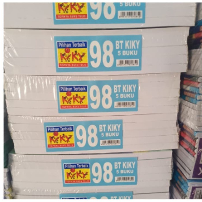 

Buku Tulis Kiky 98 Lembar Isi 5Pc
