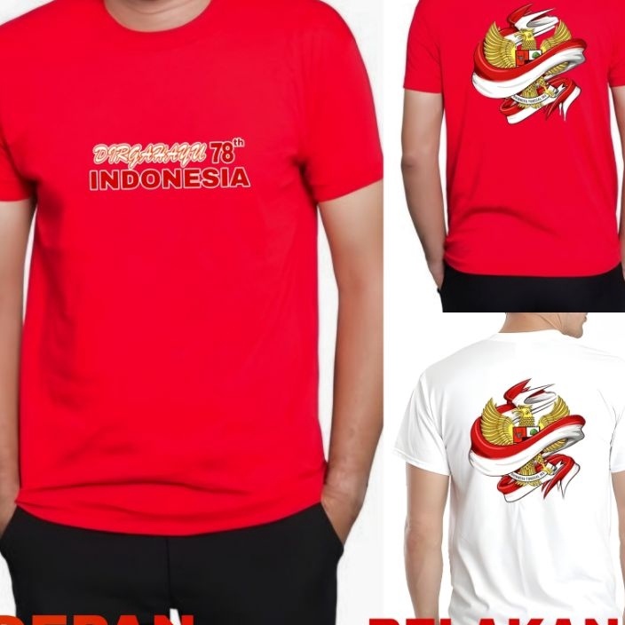 Star Seller. KIRIM SAMEDAY/INSTAN -KAOS 17 AGUSTUS TERBARU/KAOS 17 AGUSTUS DEWASA/ KAOS 17 AGUSTUS 2