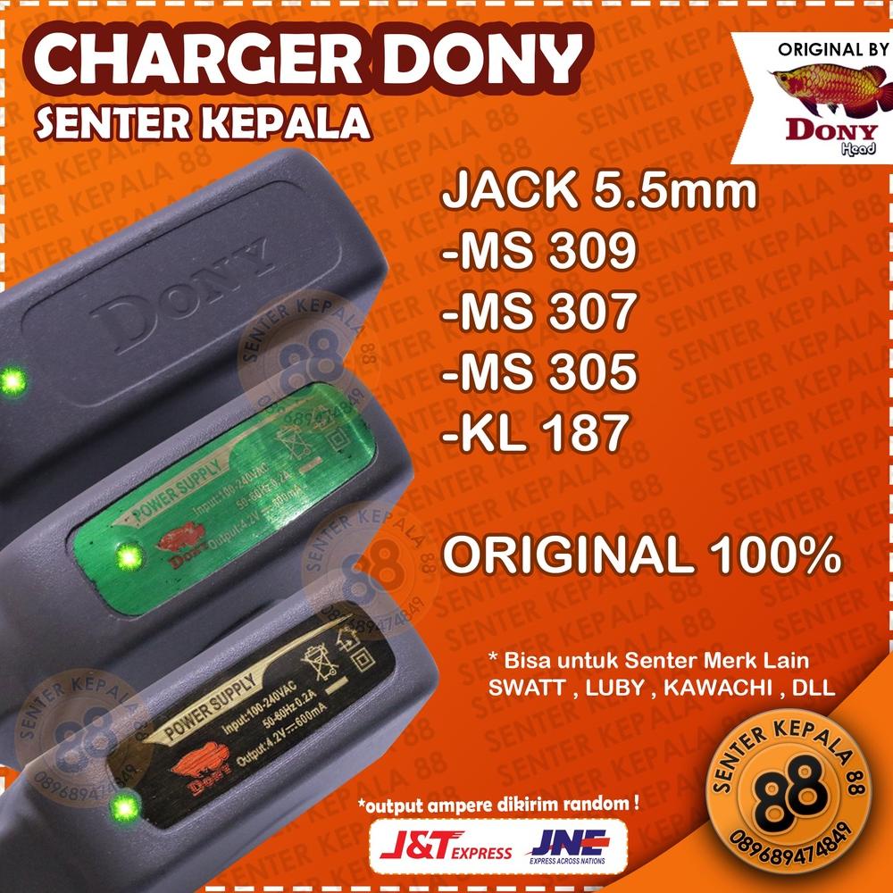 Cod Charger Cassan Casan Senter Kepala Dony Jack Besar 30 Watt 15 Watt Untuk Ms 309 305 307 Ms-309 M