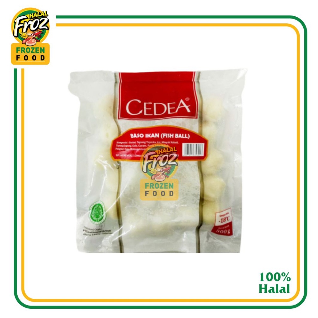 

Bakso Ikan Cedea 500 gram HFPRS
