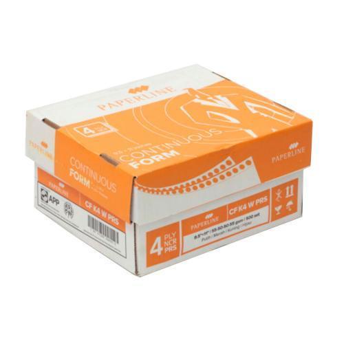 

(DUS) CONTINUOUS FORM / KERTAS KOMPUTER 4 PLY 9,5 X 11/2 - PAPERLINE CF K4 W PRS