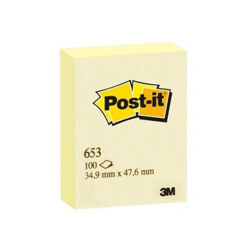 

POST IT STICKY NOTES MEMO POLOS - 3M 653