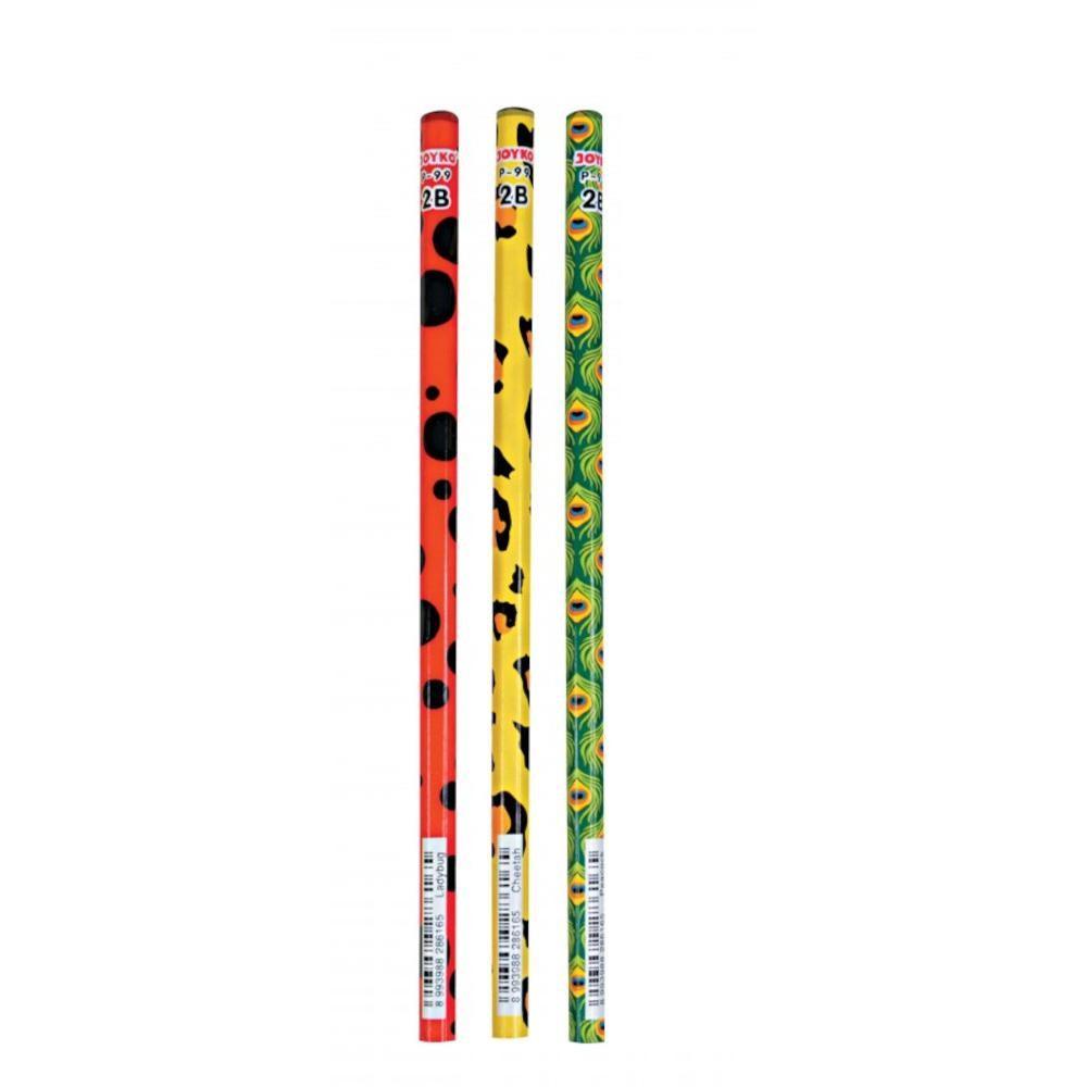 

(3 PCS) PENSIL / PENCILS 2B HITAM MOTIF - JOYKO P-99