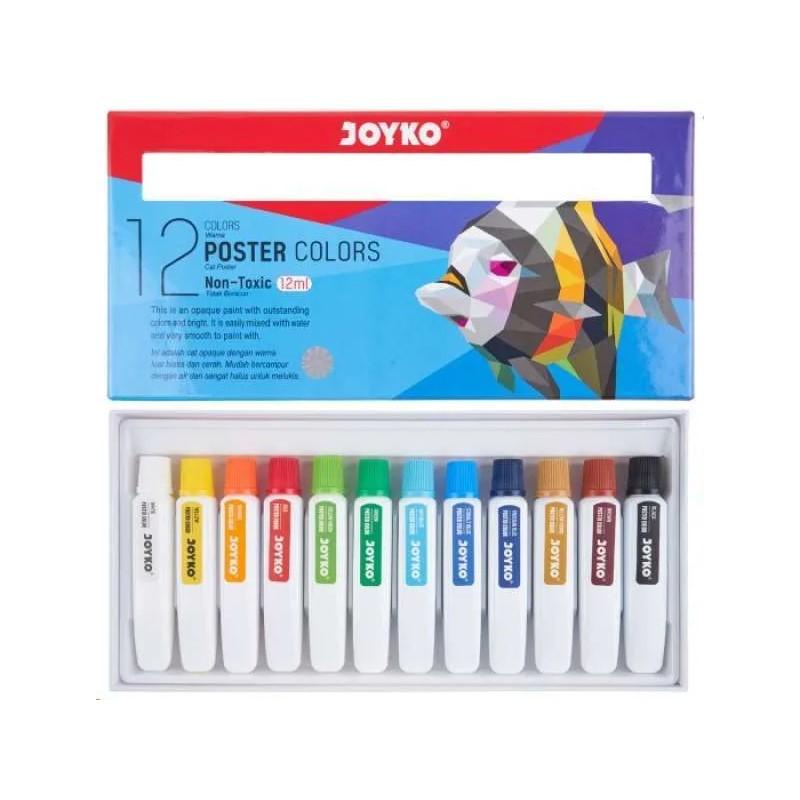 

CAT POSTER / POSTER COLOR - JOYKO 12 WARNA