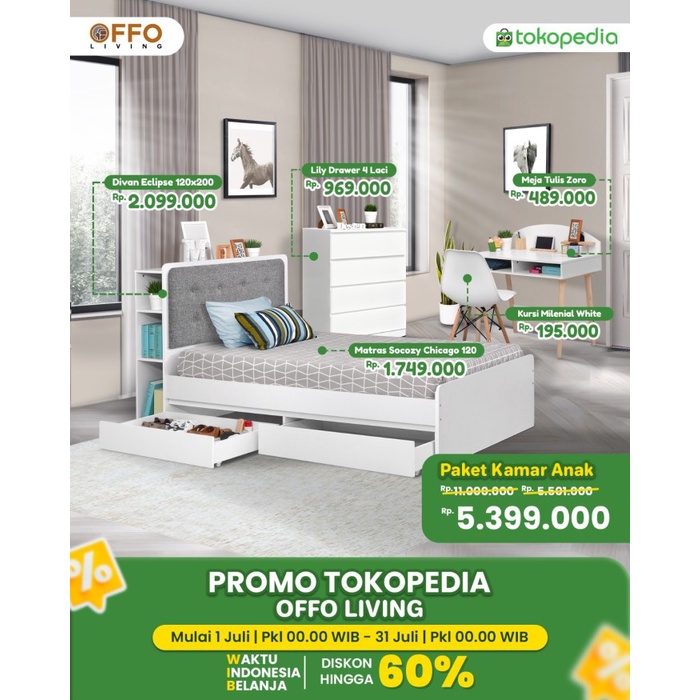 Terlaris Offo Living - Paket Kamar Anak