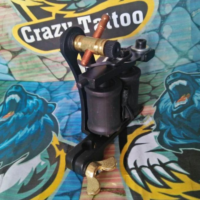 mesin tattoo coil iron E tato liner and shader tatto limited edition