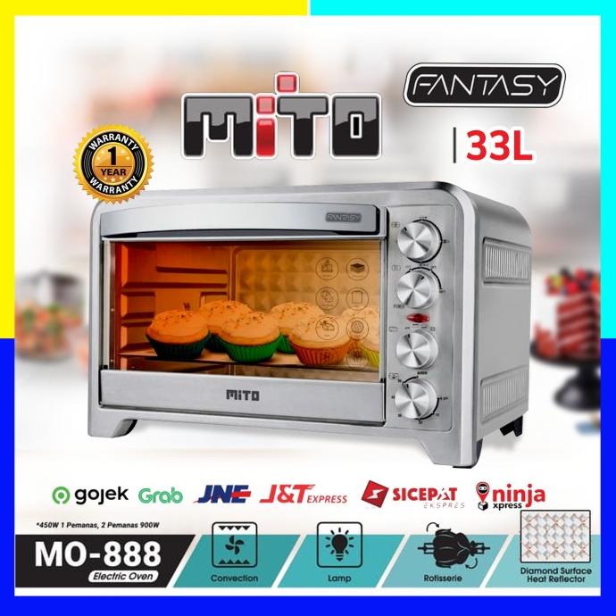 Mito MO-888 Electric Oven 33 Liter Fantasy