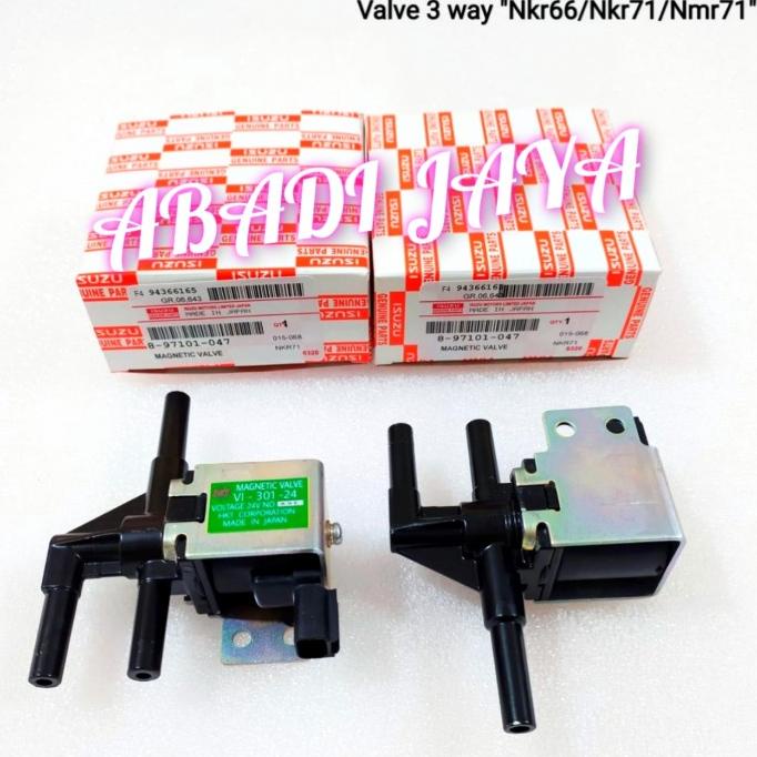 Valve Magnetik Exhaust Brake - Rem Angin Isuzu Elf Nkr 71 Original