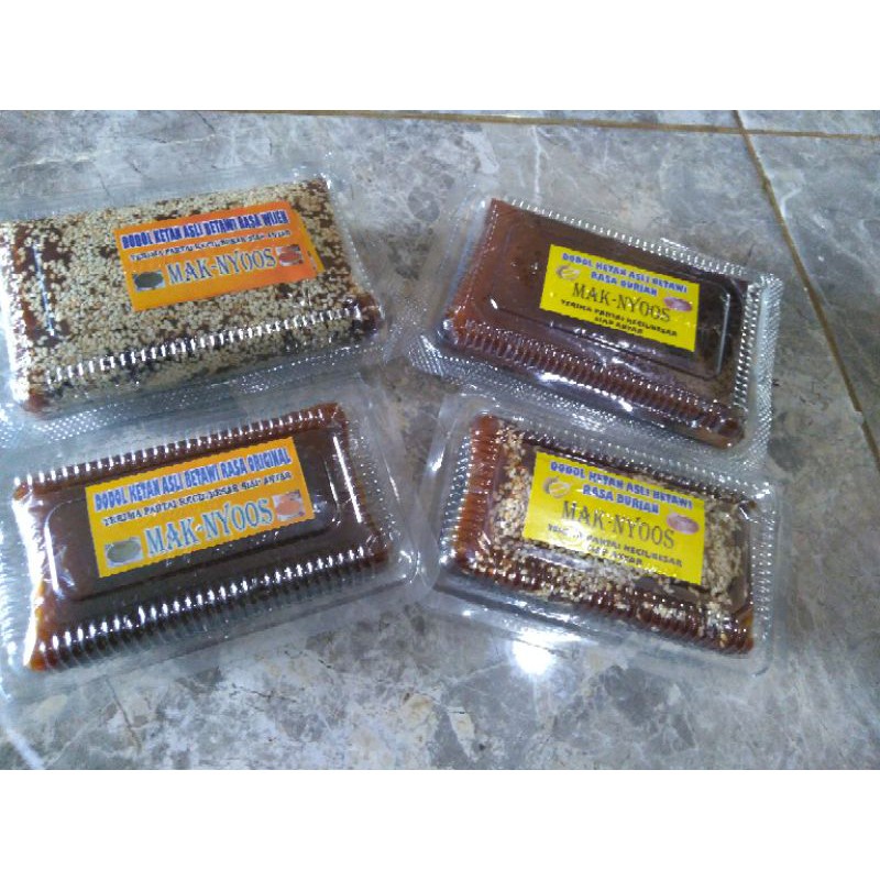 

Dodol Betawi Maknyoos 500 Grm /Setengah Kg