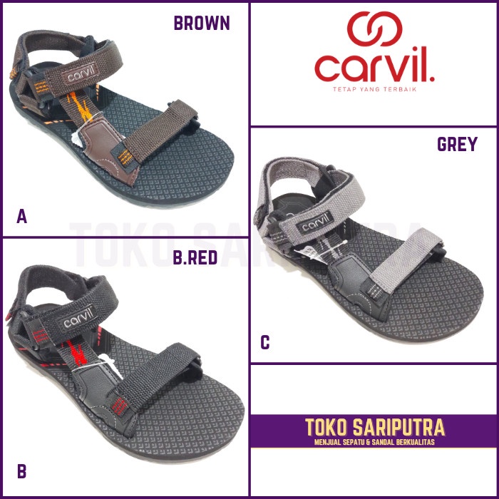 Sepatu Sandal Gunung Carvil Pria Dewasa ORIGINAL
