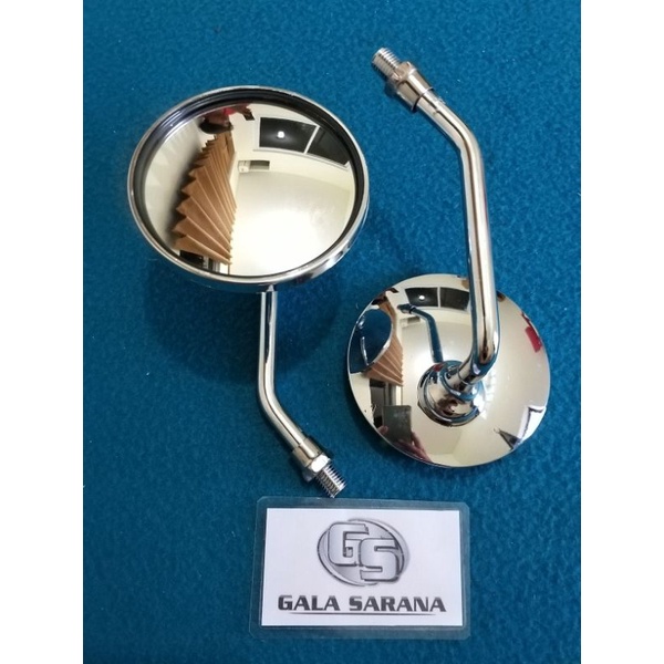 Spion Retro Bulat Classic Drat Honda Kaca Cembung sepion klasik CB C70 GL