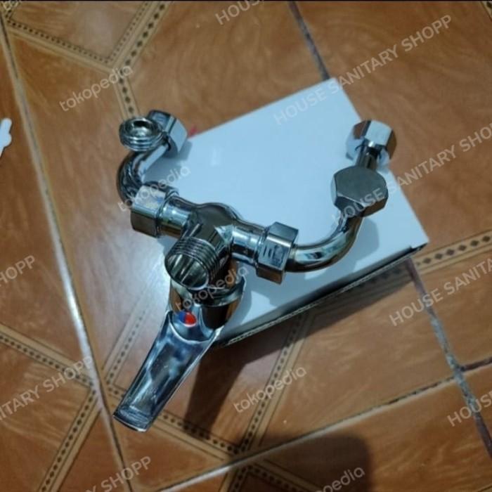 Keran Air Panas -Dingin Tanpa Bobok Tembok/ Keran Water Heater