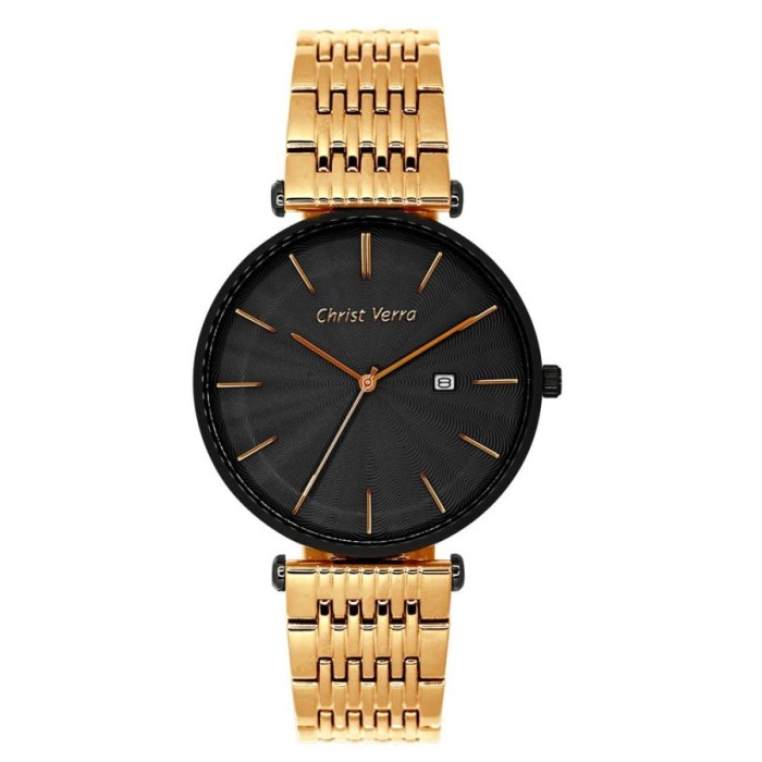 Jam Tangan CHRIST VERRA CHRIST VERRA Wanita Original CV 71156L-18 BLK