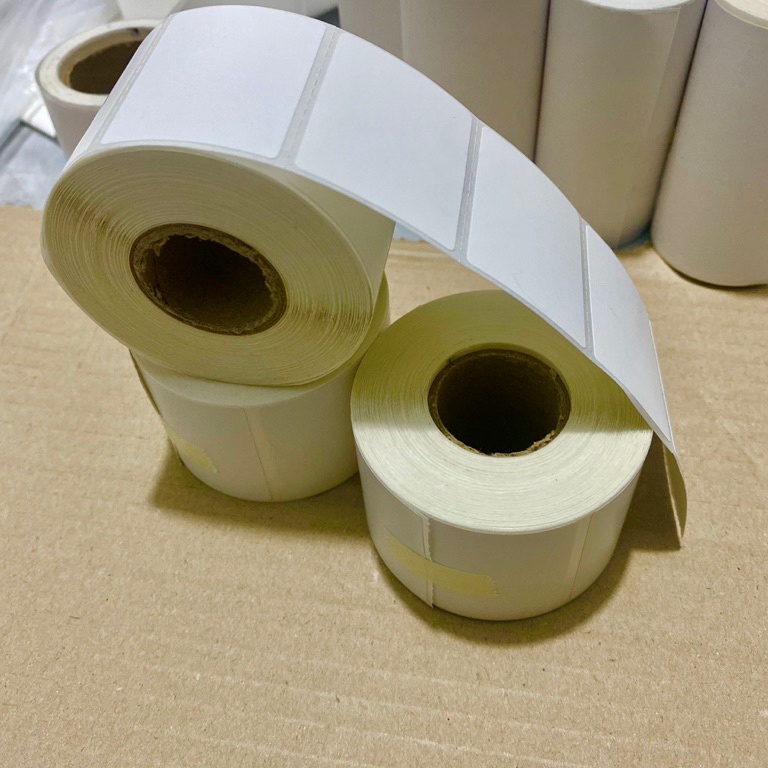 

[KODE 0CC9C] Label Thermal 40x30 / 40 mm x 30 mm ,1 LINE) label cup minuman Kertas Sticker Receipt Printer Barcode Xpinter