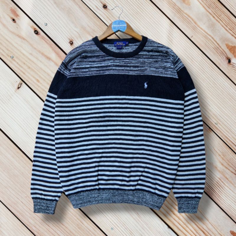 SWEATER RAJUT POLO RALPH LAUREN KNITWEAR PRIA WANITA VINTAGE SWEATER