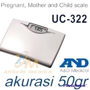 Timbangan Digital AND UC-322 Timbangan Badan AND Body Weight Scale