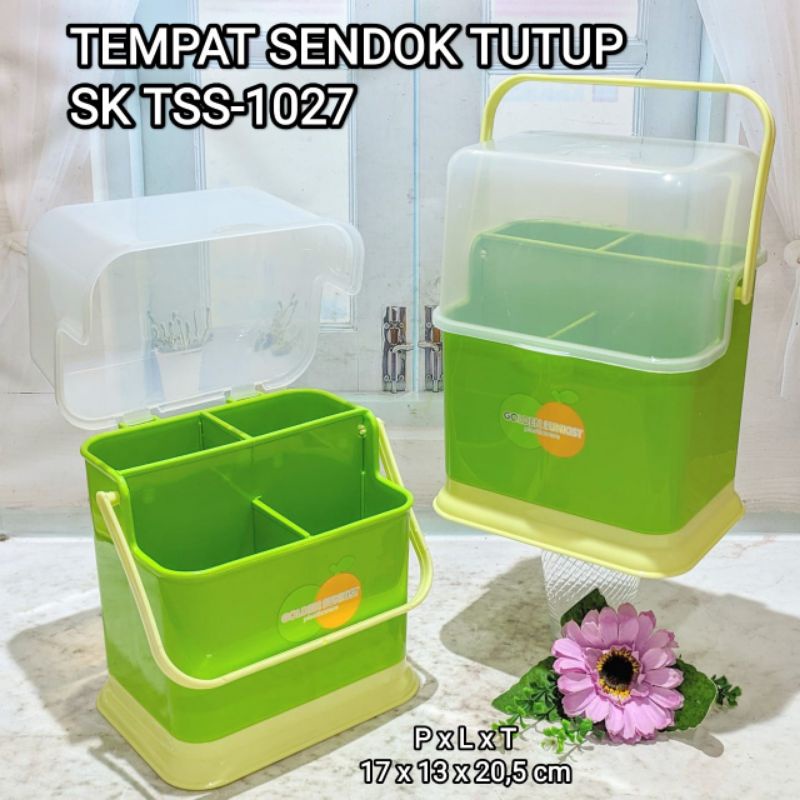 TEMPAT SENDOK TUTUP GOLDEN SUNKIST/PCS