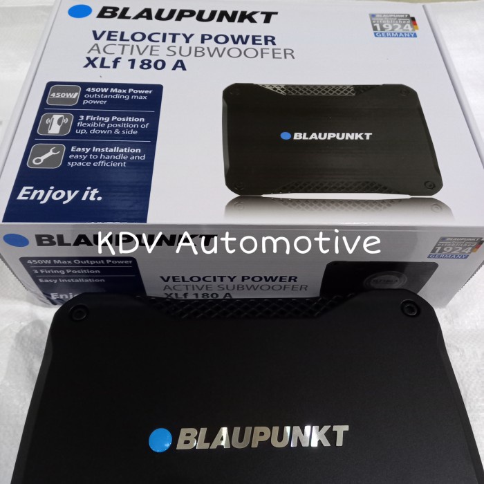 Subwoofer Kolong BLAUPUNKT Xlf 180A / Basstube Active star