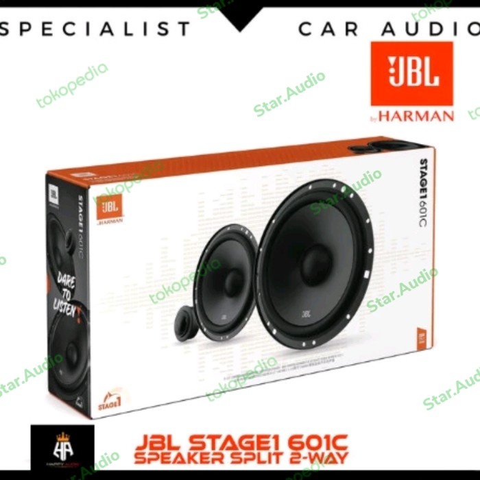 Speaker JBL component stage 1 601c JBL split speaker mobil Original populer