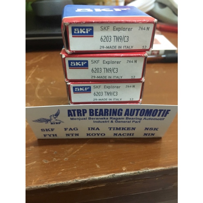BALL BEARING 6203 TN9/C3 SKF terpopuler
