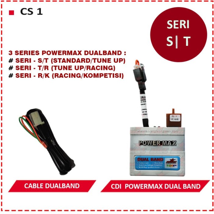 CDI BRT POWER MAX DUAL BAND 'ST (CS-1) ready
