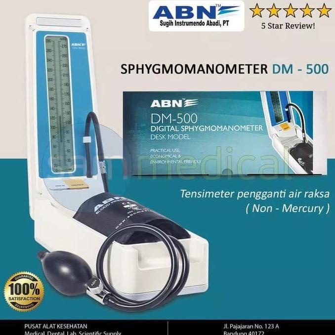 Tensimeter ABN DM-500 Tensi Manual Digital ABN Sphygmomanometer