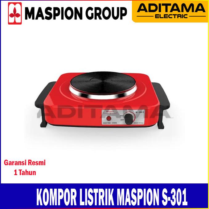 MASPION KOMPOR LISTRIK S-301/ KOMPOR LISTRIK MASPION S301 PROMO