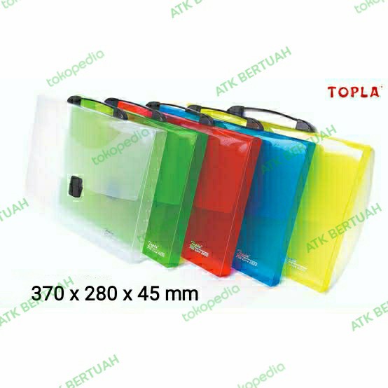 

TOPLA 2050T FILE CASE DOCUMENT CARRY BAG MAP JINJING TAS KOPER PLASTIK