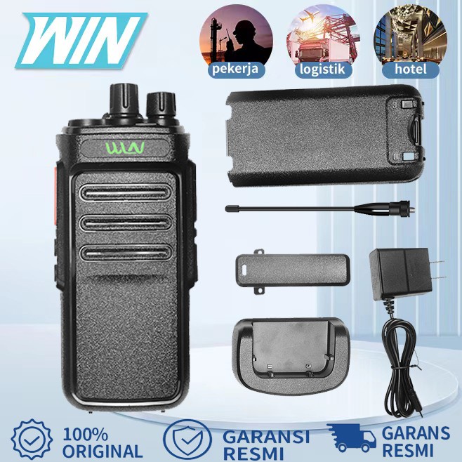 Jarak Jauh 10KM Walkie Talkie HT WLN C1000 Walkie Talkie Baterai 2500m