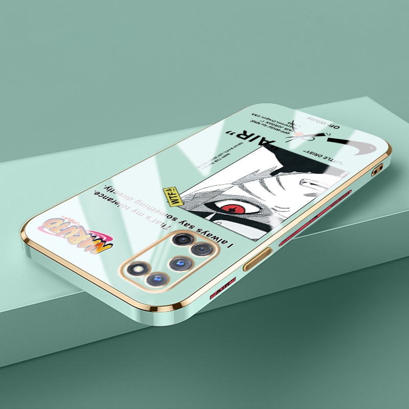 Casing Ponsel untuk OPPO A92 A52 A72 A91 F15 A74 F19 A95 F19s Reno 6 Lite Reno 3 Case kartun Naruto 