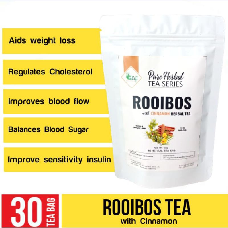 

Rooibos Cinnamon Tea : Rooibos Kayu Manis (30 Tea Bag)