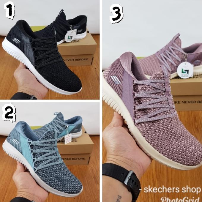 new sepatu wanita original skechers statemen alter women