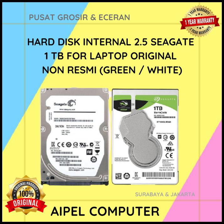 Best Product Hard Disk Internal 2.5 Seagate 1 Tb For Laptop (Pi)