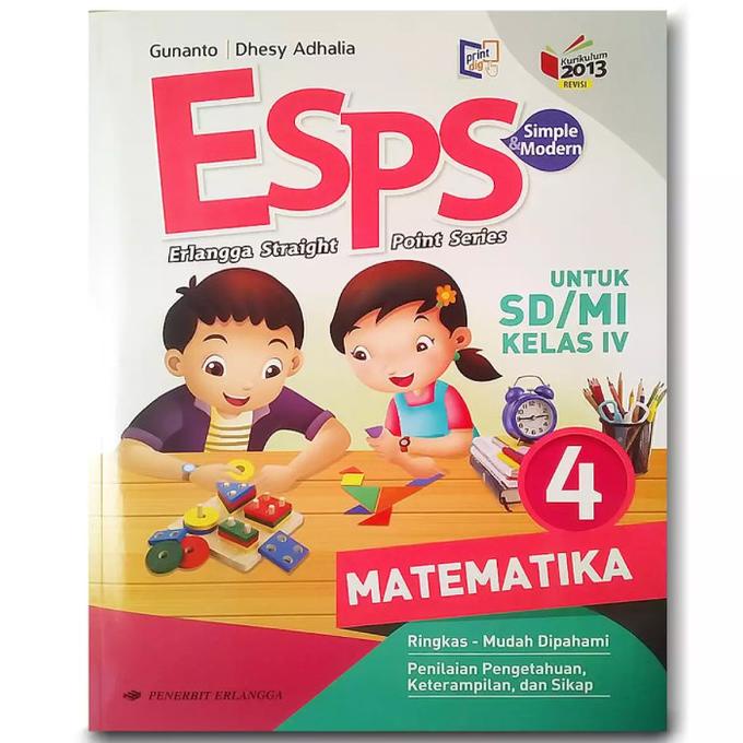 Buku ESPS MATEMATIKA KELAS 4 ERLANGGA