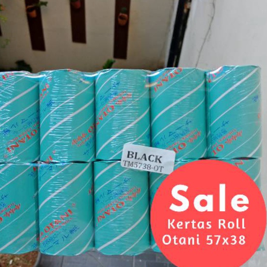 

(♫ T㊛0X] Kertas Thermal Roll Otani 57x38 isi 10 Roll- banyak diiminati!