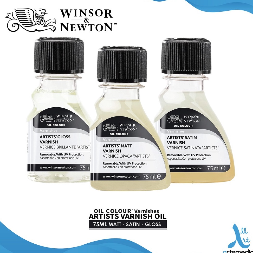 

Terlaris Pernis Winsor & Newton 75ml Artists Varnish Oil Painting