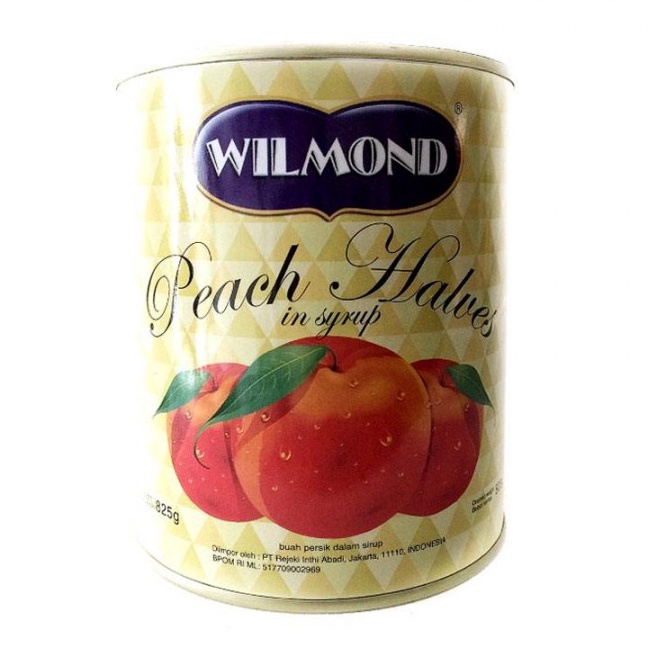 

Terkini WILMOND Peach Halves in Syrup 825 gr
