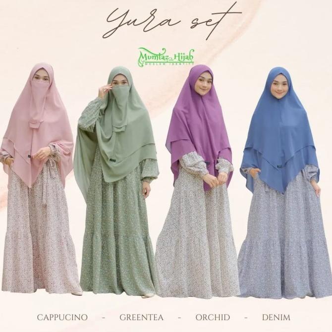 PROMO TERBATAS MUMTAZ HIJAB YURA SET GAMIS TERLARIS RARARAMADANI7