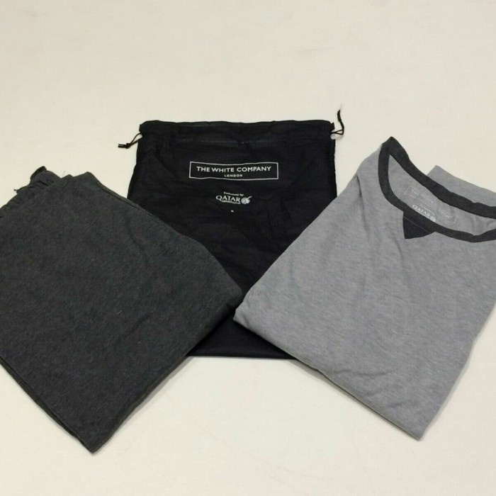 Murah PIYAMA BAJU TIDUR UNISEX NEW EDITION QATAR AIRWAYS NON COD