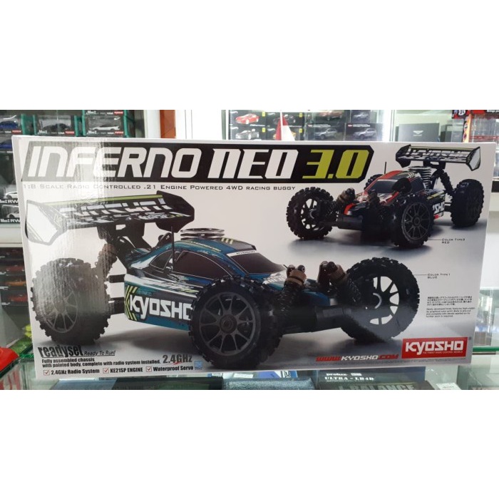 Kyosho 1/8 RC GP Powered Racing Buggy Readyset INFERNO NEO 3.0 30123