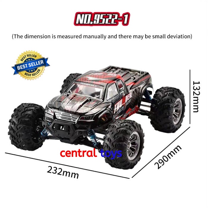 rc car brushless 9522 TENSPEED IPX4 waterproof 4WD RTR full propo 1:16