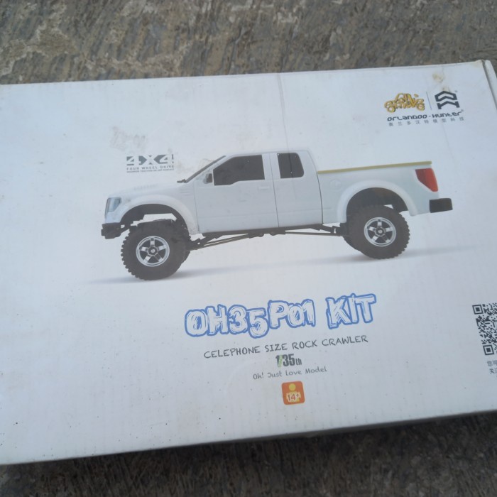 jual rc 1:35 orlandoo hunter ford f150 ARTR