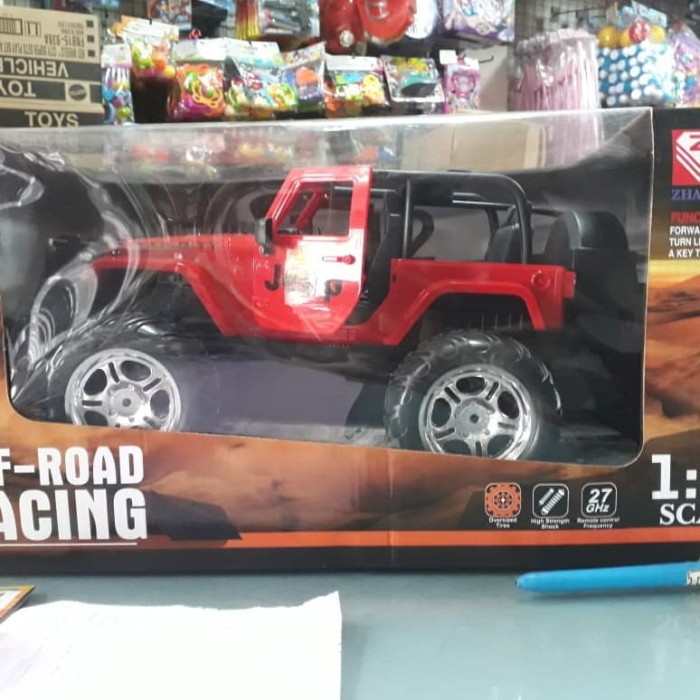 RC MOBIL JEEP WRANGLER 1:12