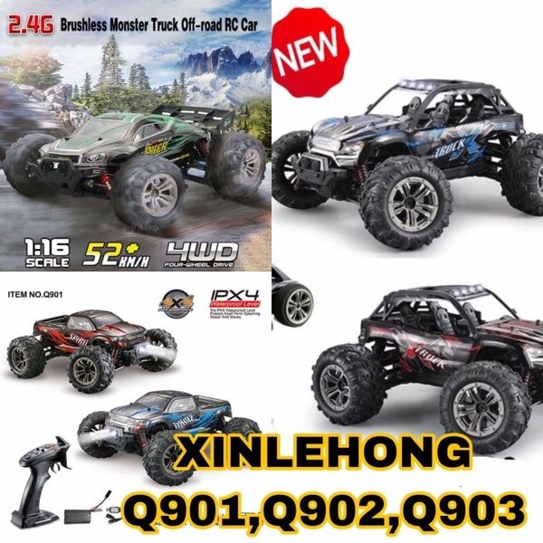 OD Xinlehong Q901 Q902 Q903 1per16 4WD 52km Brushless RC Car Off Road