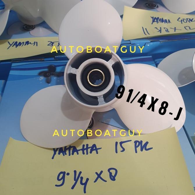 Propeller / Baling / Kipas Mesin Tempel Yamaha 9.9 - 15 Pk / Hp