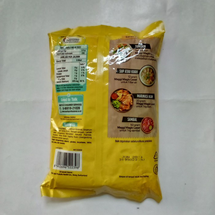 

Maggi Magic Lezat 1Kg Bumbu Penyedap 1 Kg Nestle